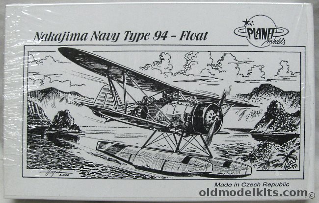 Planet Models 1/48 Nakajima Navy Type 94 Floatplane, 074 plastic model kit